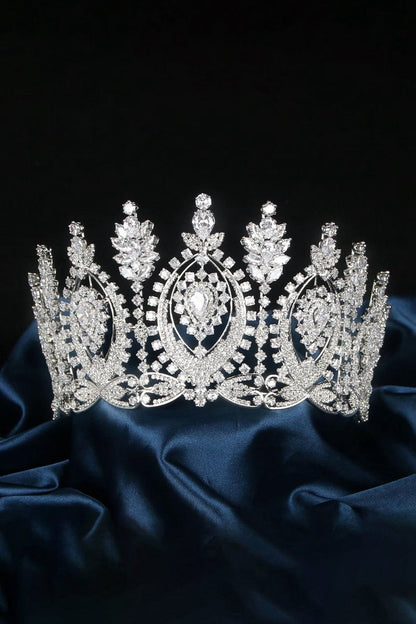Gold Large Cubic Zirconia Crowns