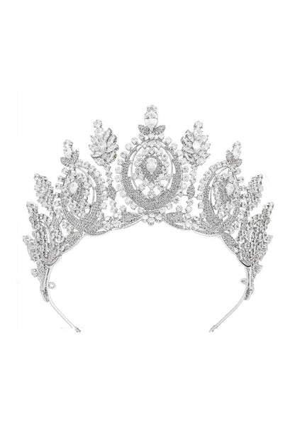 Gold Large Cubic Zirconia Crowns