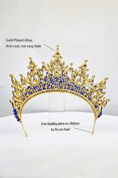 Pink Rhinestone Queen Tiara
