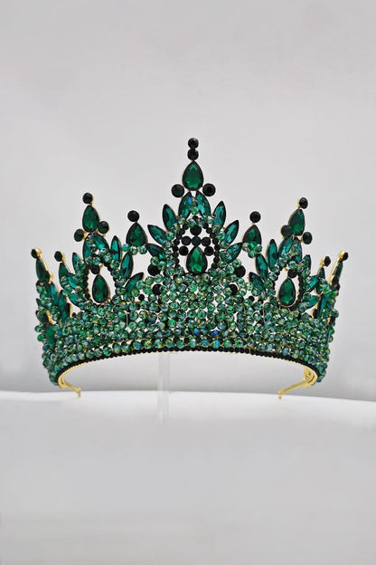 Pink Rhinestone Queen Tiara
