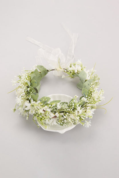 Artificial Silk Daisy Wedding Flower Crown