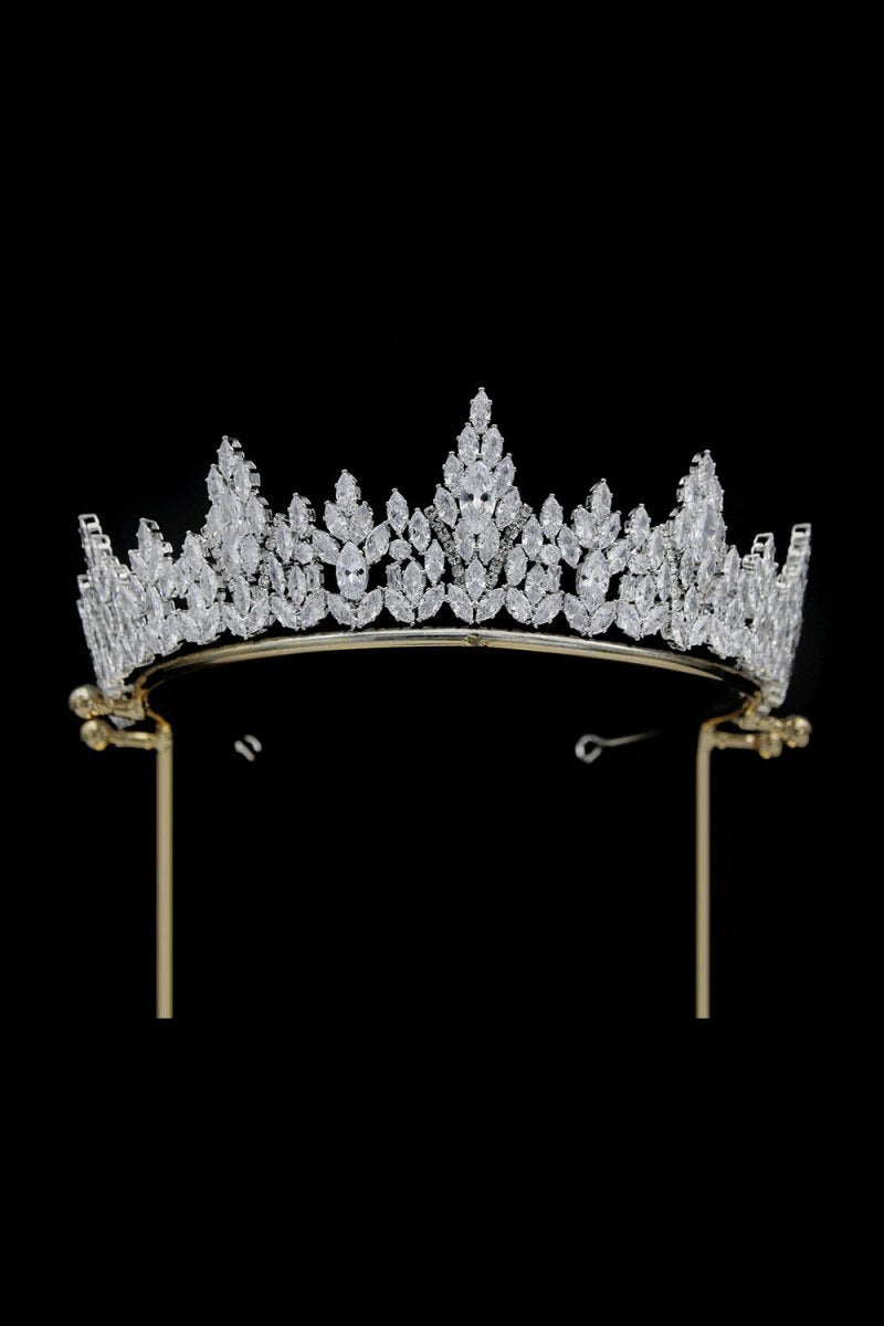 Silver Zirconia Bridal Tiara