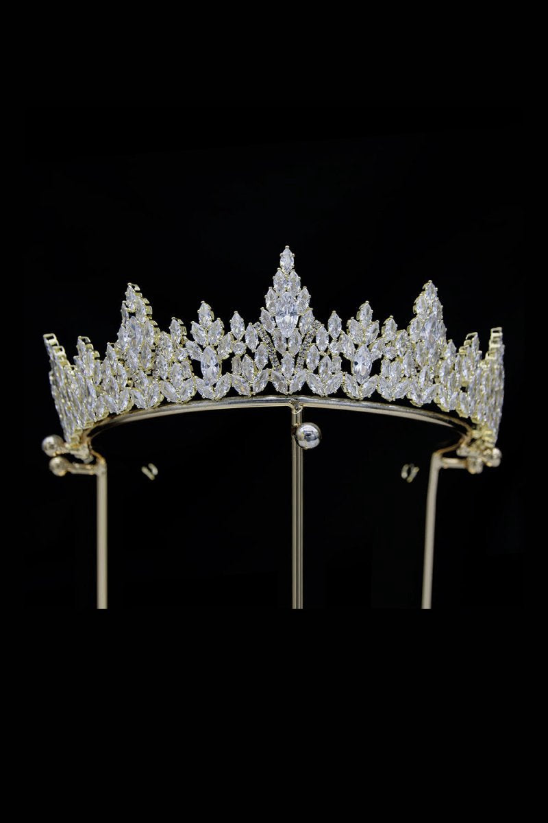 Silver Zirconia Bridal Tiara