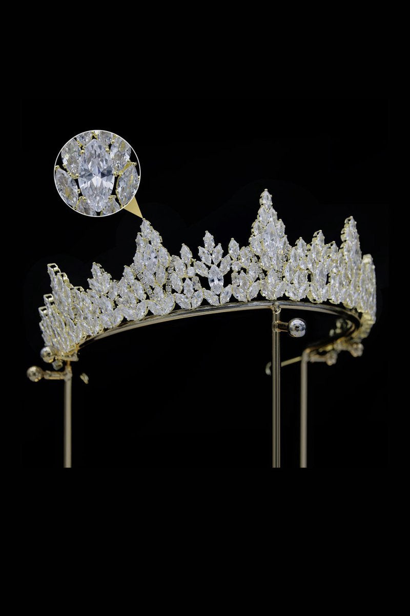 Silver Zirconia Bridal Tiara