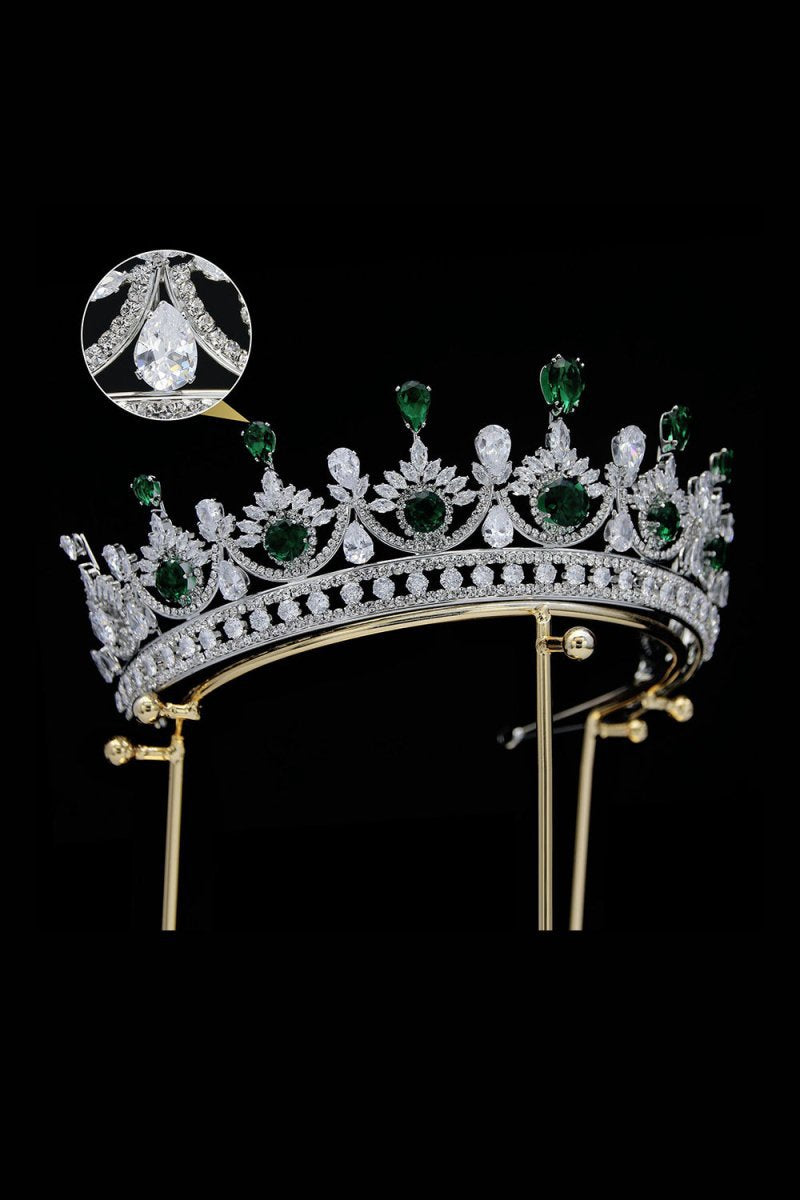 Zircon Wedding Crown