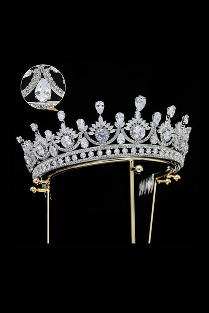 Zircon Wedding Crown