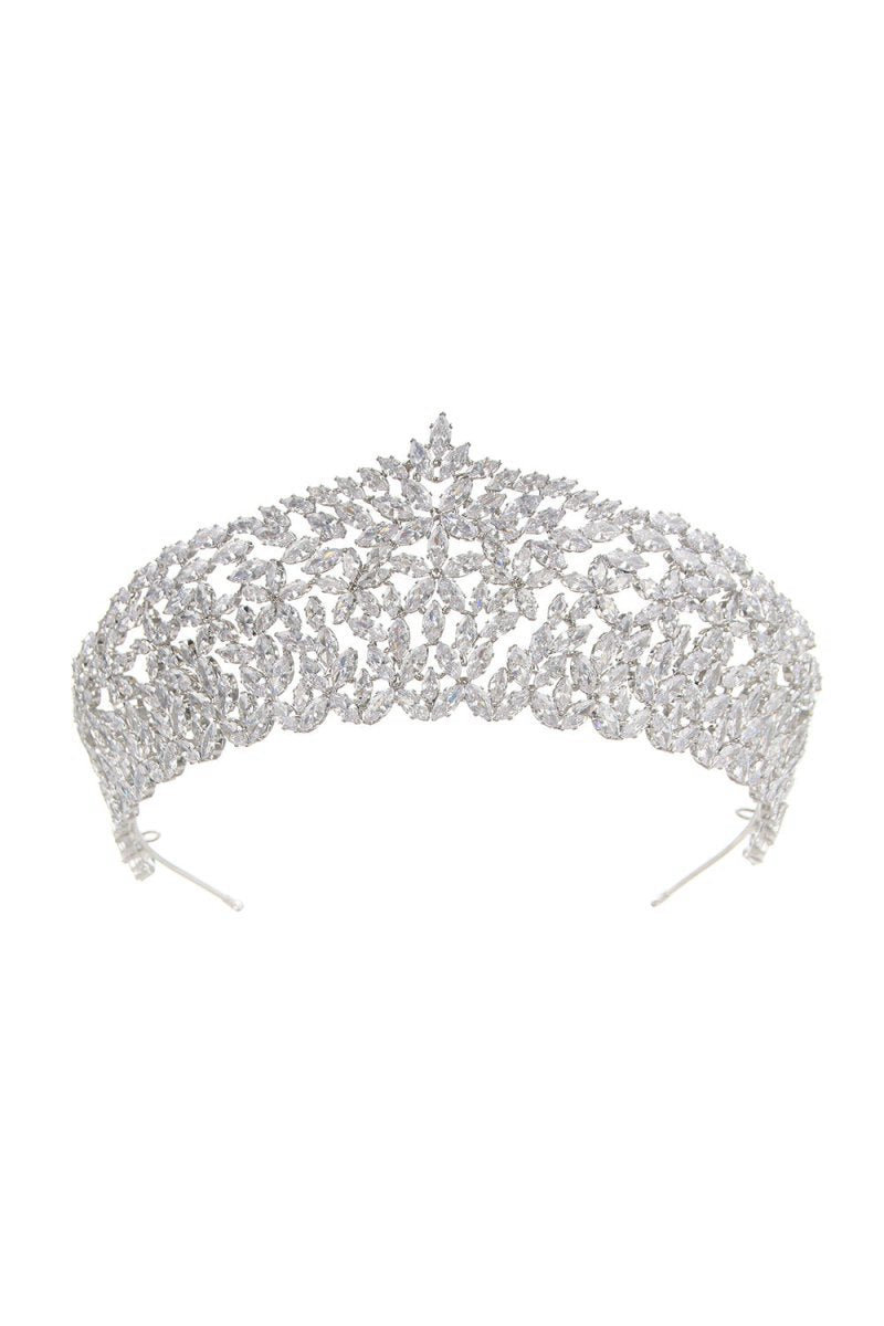 Vintage Zircon Wedding Crown