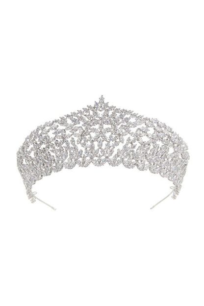 Vintage Zircon Wedding Crown
