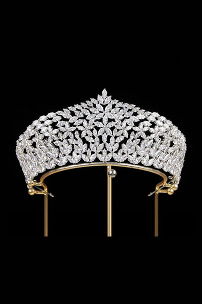 Vintage Zircon Wedding Crown
