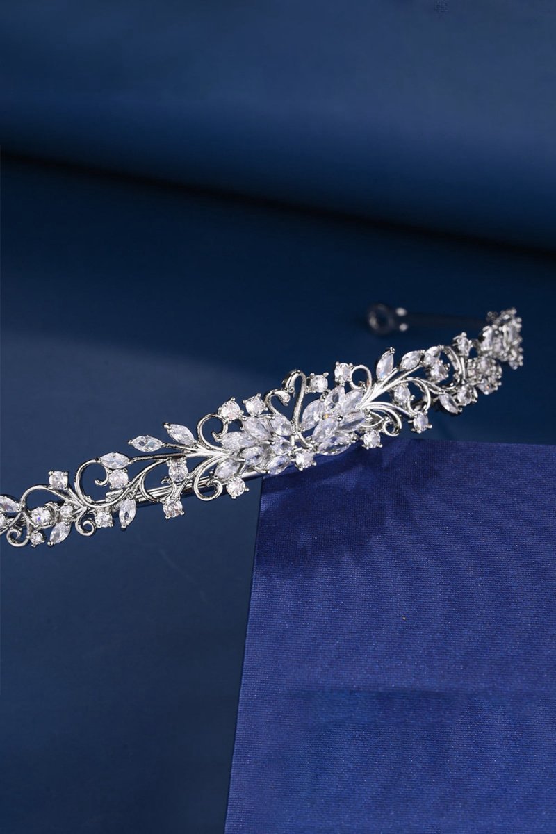 Simple Rhinestone Crown For Women