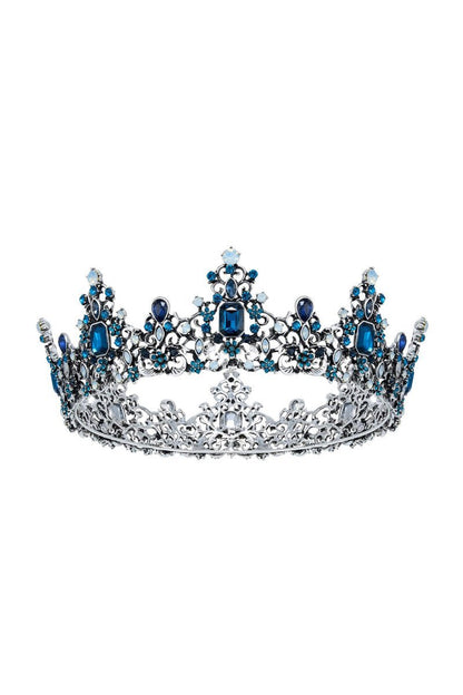 Baroque Colorful Crystal Crown