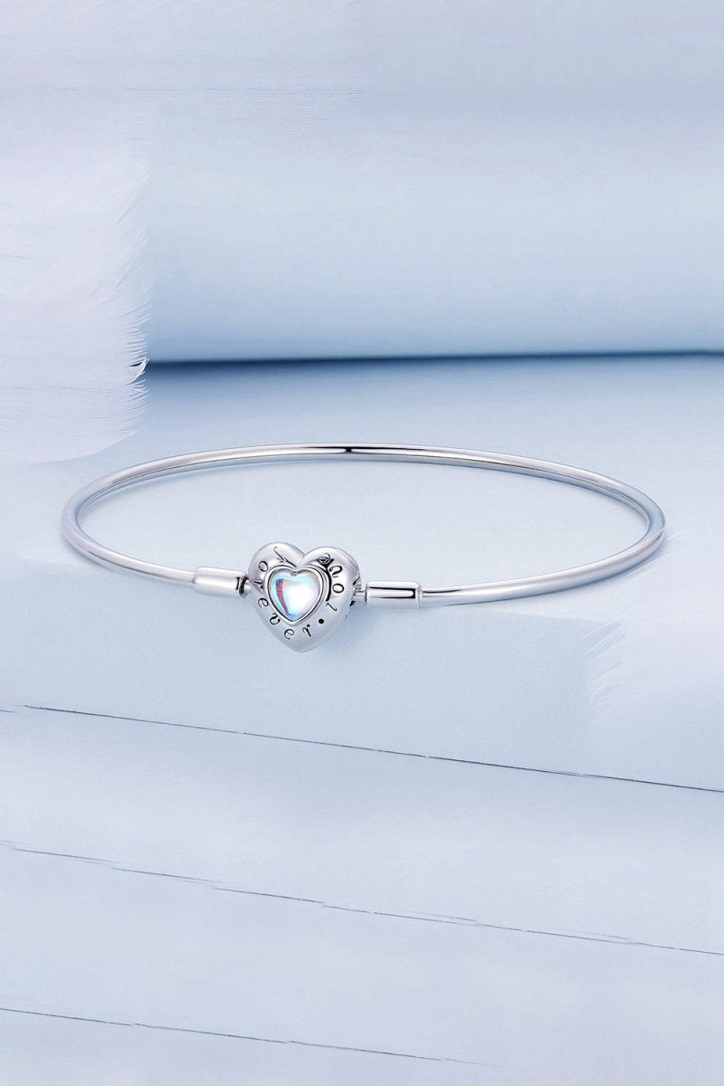 Heart Moonstone Bracelet Perfect Gift