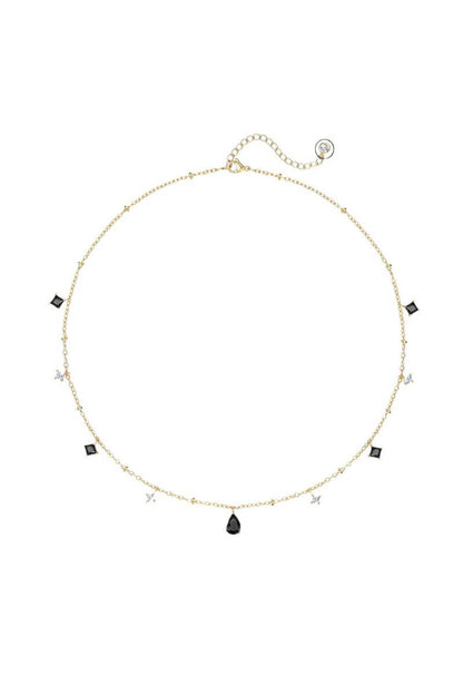 Teardrop Zircon Tassel Necklace