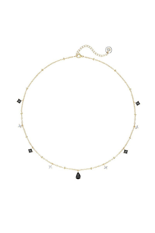 Teardrop Zircon Tassel Necklace