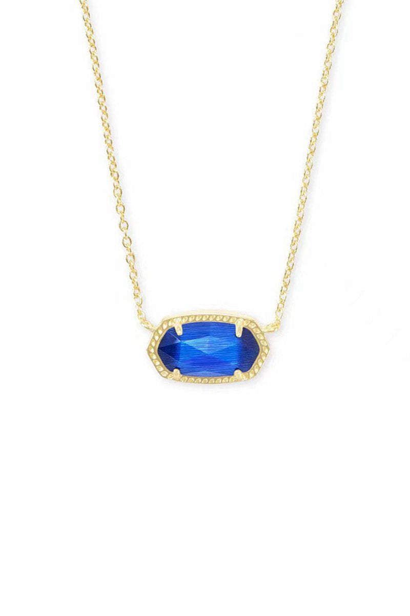 Oval Pendant Necklace