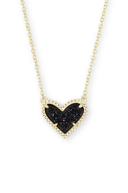 Heart Pendant Adjustable Clavicle Necklace