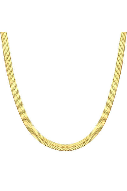 Thin Layered Snake Chain Necklace