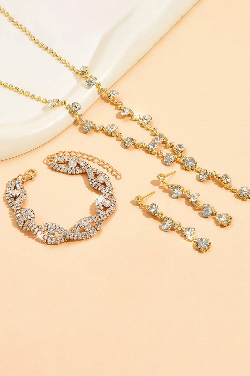 Silver Diamond Jewelry Sets