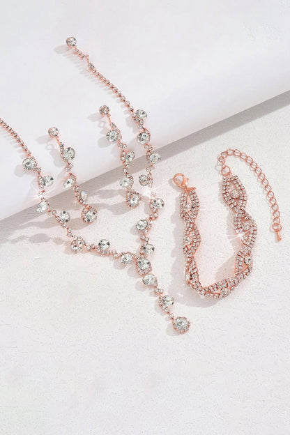 Silver Diamond Jewelry Sets