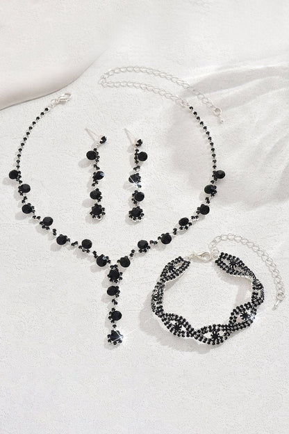 Silver Diamond Jewelry Sets