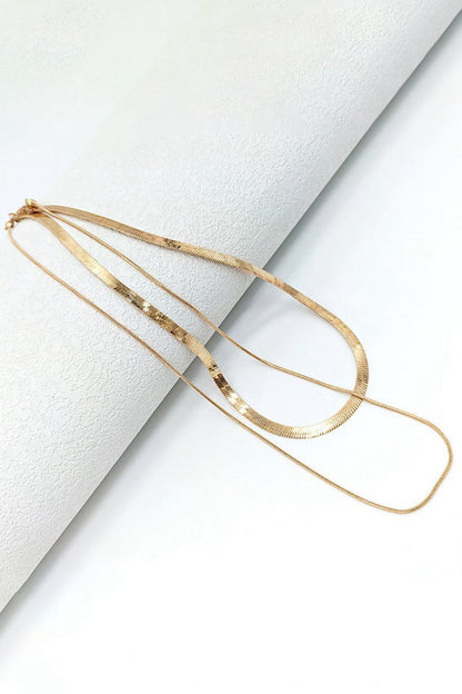 Bohemian Gold Layered Necklace