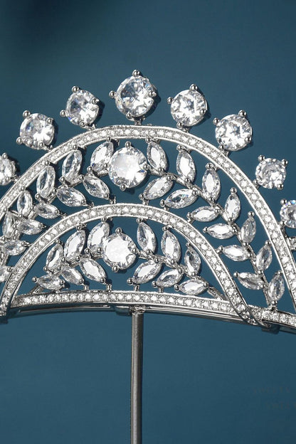 Women's Silver Regal Laurel Crowns