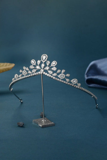 Women's Silver Cubic Zirconia Crowns