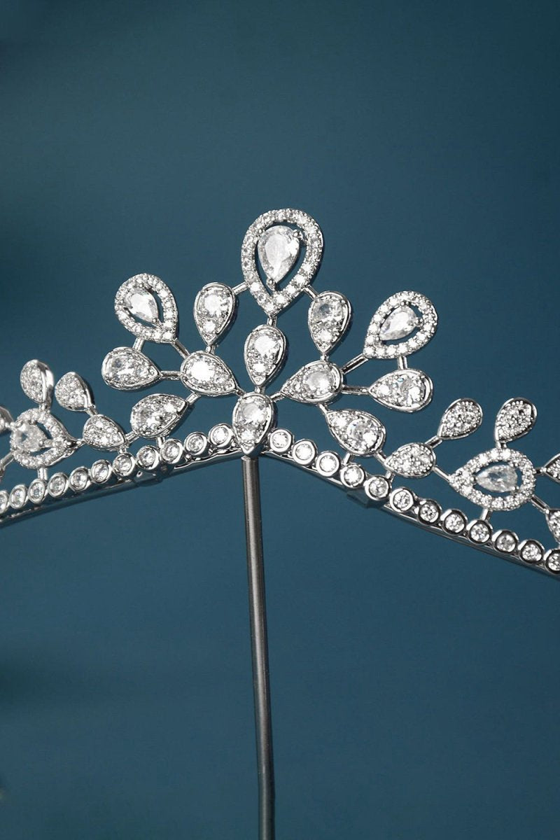 Women's Silver Cubic Zirconia Crowns