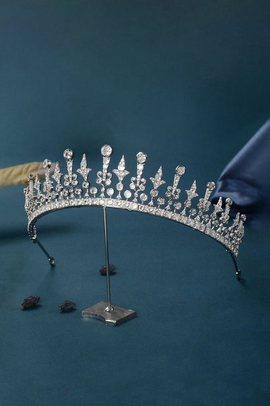 Silver Radiant Zircon Tiara