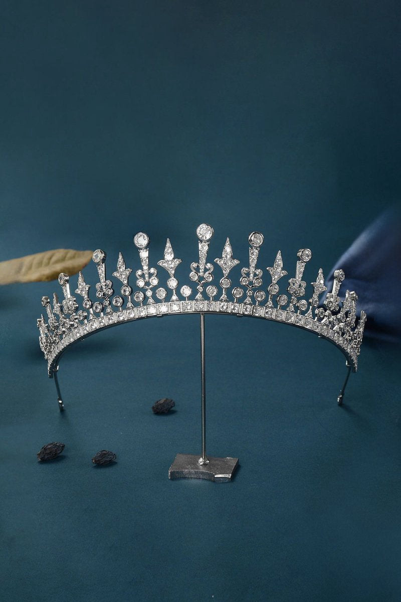 Silver Radiant Zircon Tiara