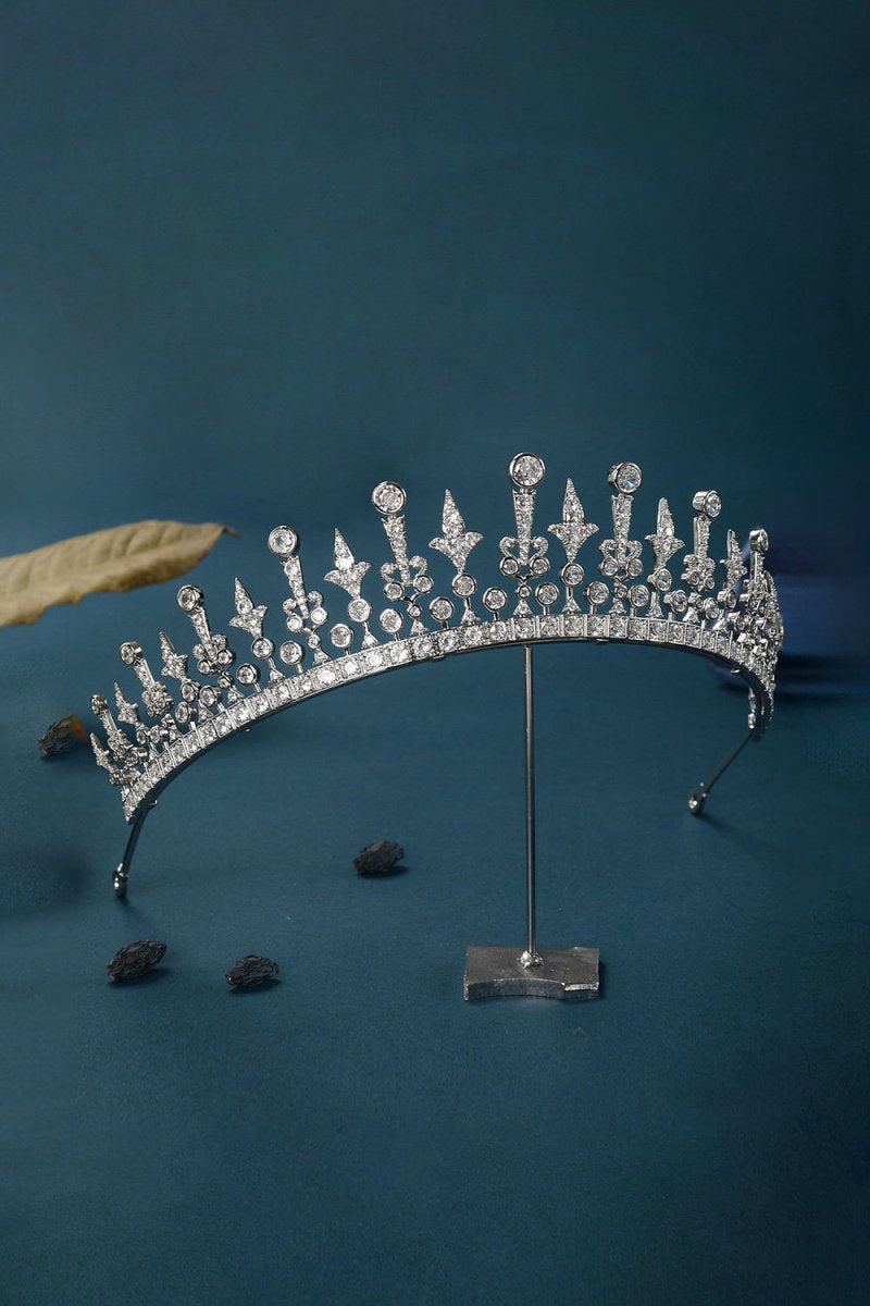 Silver Radiant Zircon Tiara