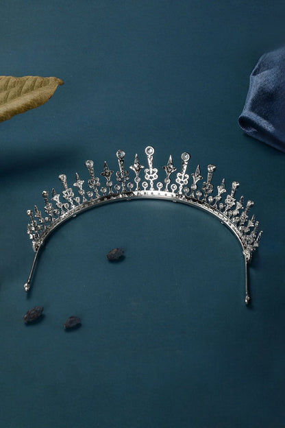 Silver Radiant Zircon Tiara