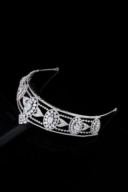 Vintage Copper Zircon Crown