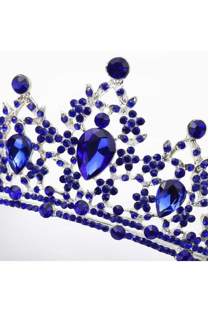 Crystal-Embellished Tiara in Tone