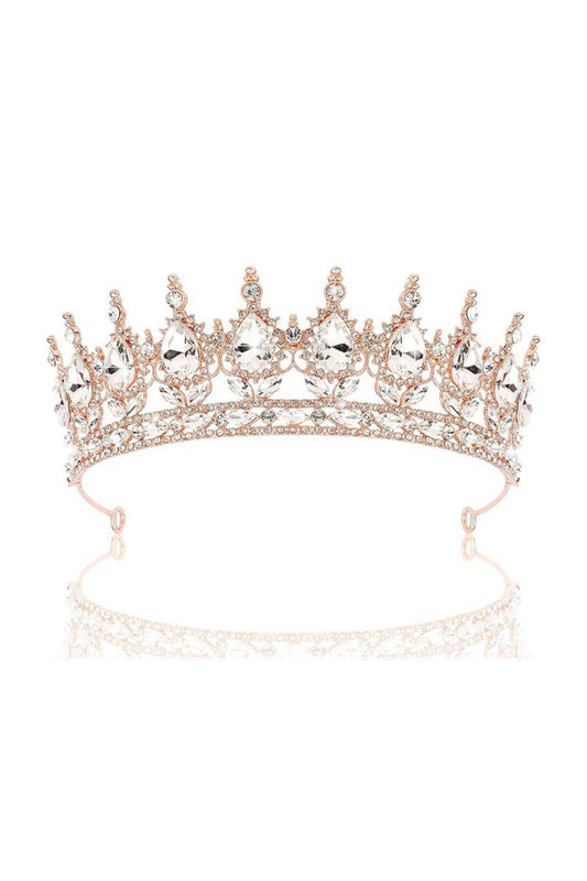 Rose Gold Tiaras and Crowns for Women