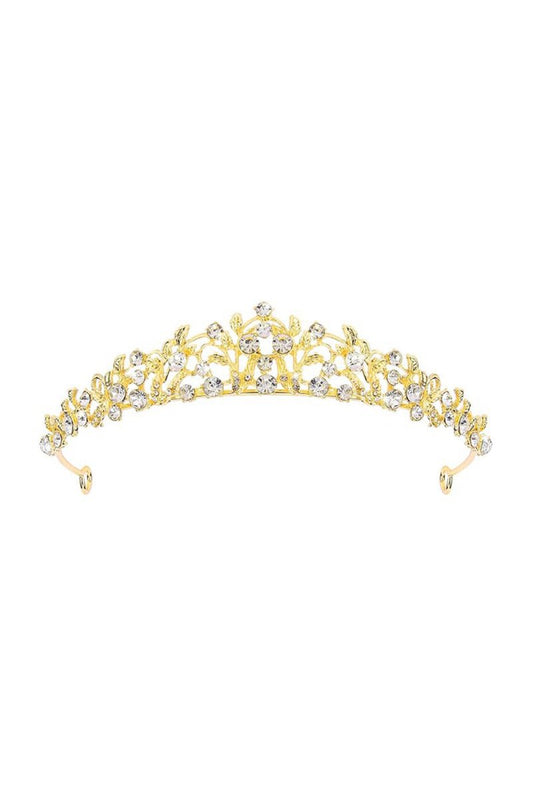 Gold Tiaras and Crowns for Women