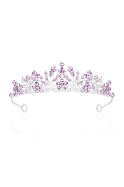 Silver Crystal Crown for Women