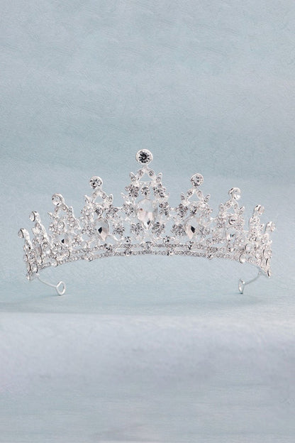 Women's Gold Princess Rhinestone Crowns