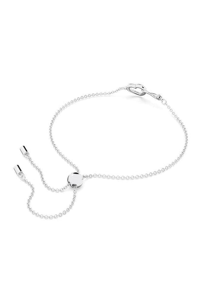 Silver Rhodium Tone Bracelets with Heart