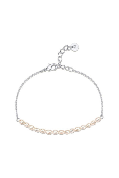 Rose Gold Plated Pearl Bracelets