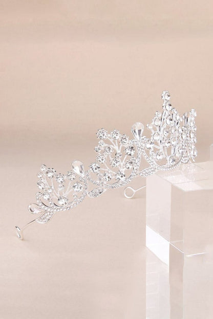 Bronze Princess Rhinestone Crowns for Women