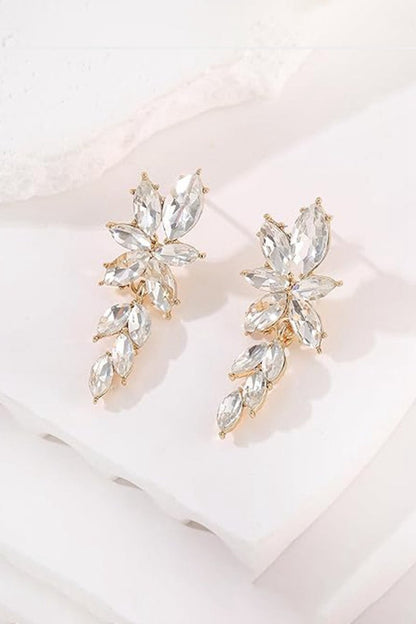 Marquise Crystal Dangle Earrings