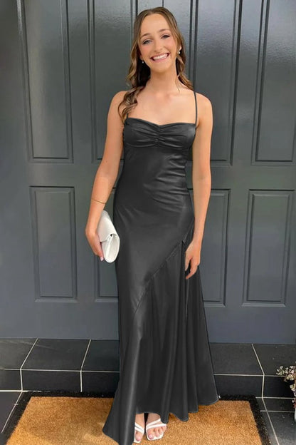 Sweetheart Long Sheath Prom Dresses with Split