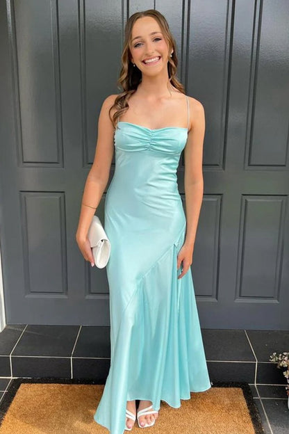 Sweetheart Long Sheath Prom Dresses with Split