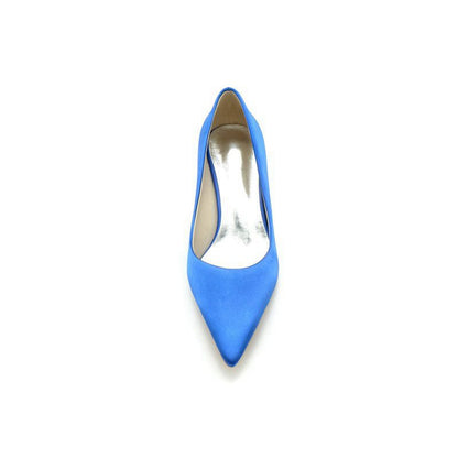 Simple Pointed Toe Kitten Heels