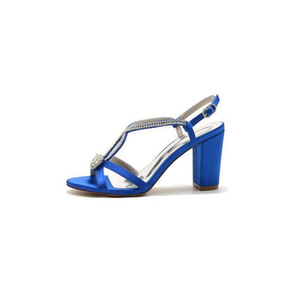 Cross Strap Open Toe High Heels Party shoes