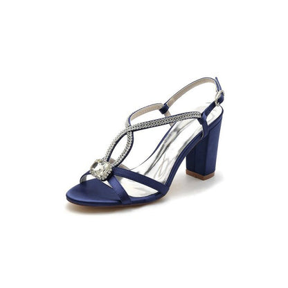 Cross Strap Open Toe High Heels Party shoes