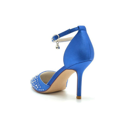 Pointed Toe High Heels with Ankle Strap