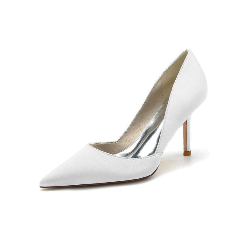 Simple Pointed Toe High Heels