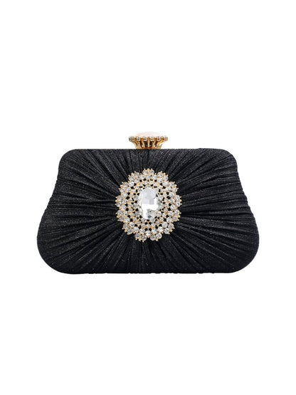 Women's Large Rhinestone Evening Clutch Bags